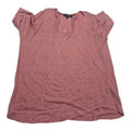 Blusa Ralph Lauren Mujer Manga Corta Coral Lineas Talla 1x