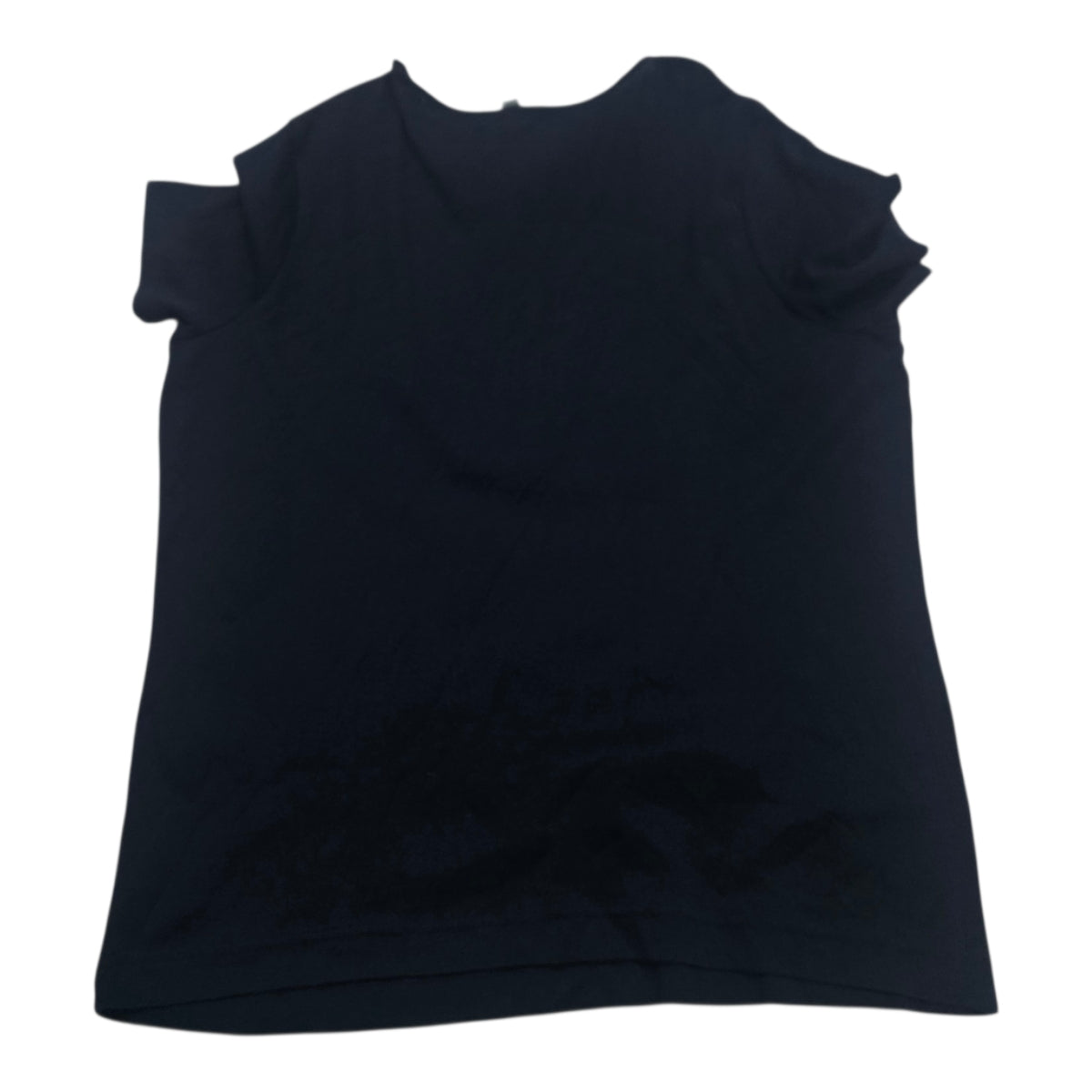 Blusa Ralph Lauren Azul Marino Manga Corta De Mujer Talla 1x