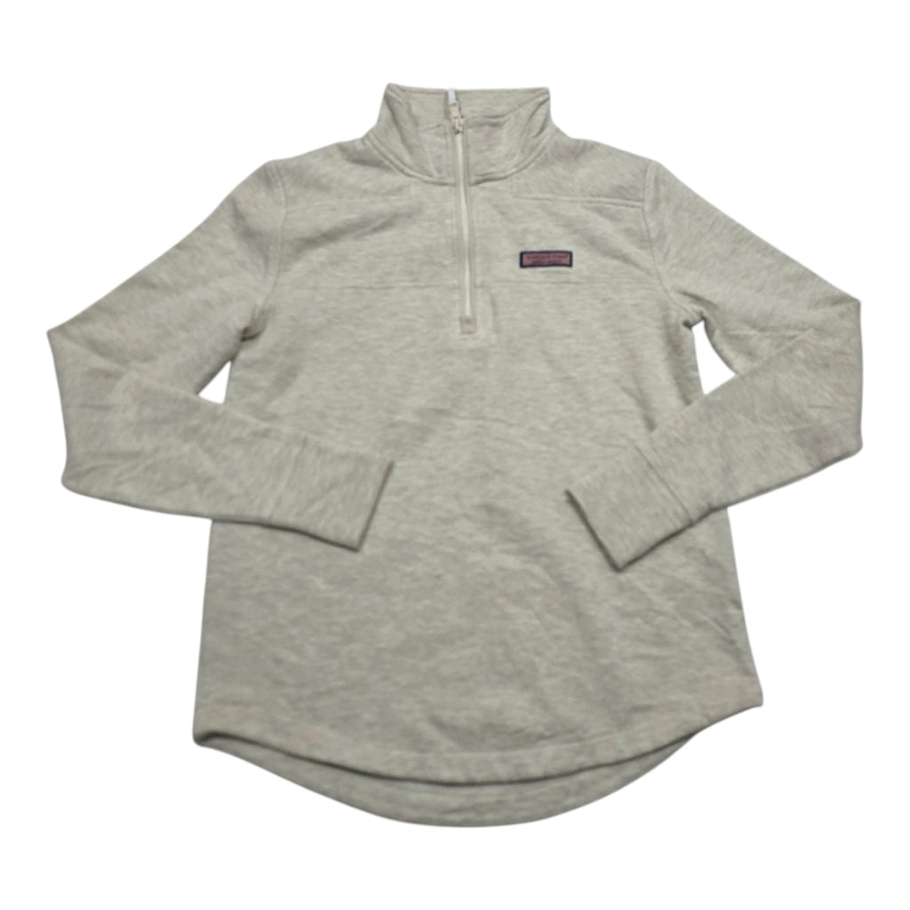 Sudadera Vineyard Vines Mujer Crema Extra Chica De Rayon