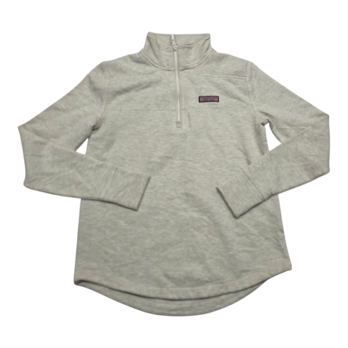 Sudadera Vineyard Vines Mujer Crema Extra Chica De Rayon