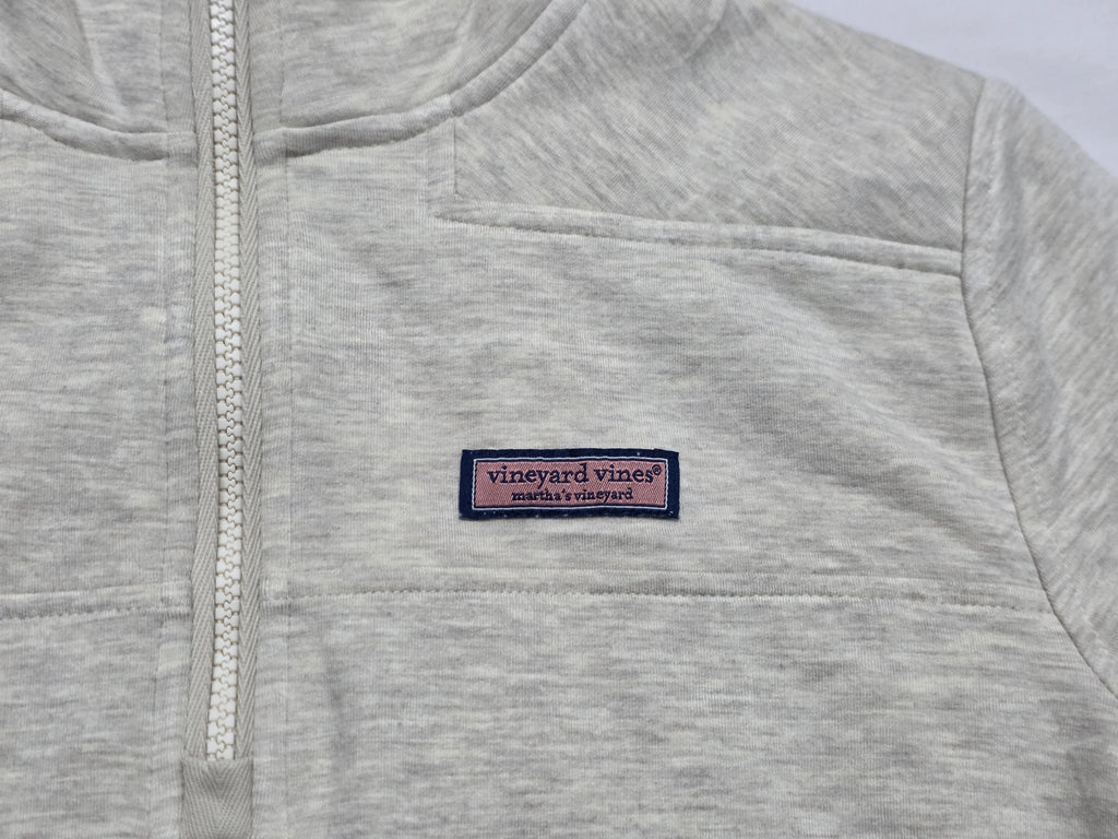 Sudadera Vineyard Vines Mujer Crema Extra Chica De Rayon