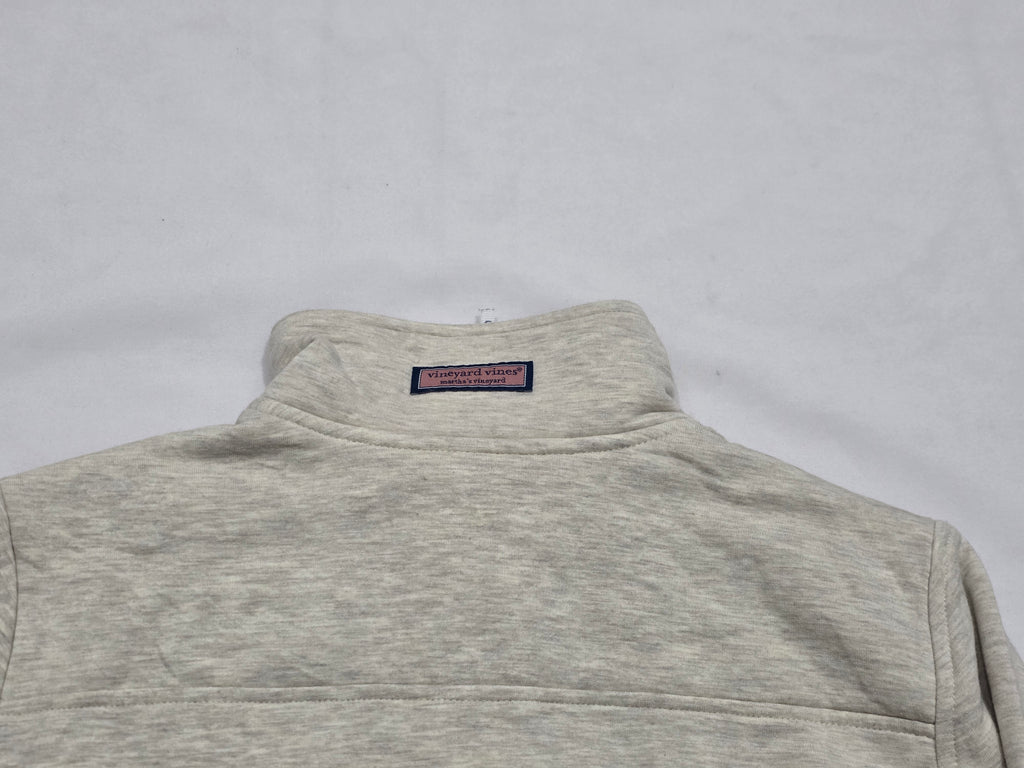 Sudadera Vineyard Vines Mujer Crema Extra Chica De Rayon