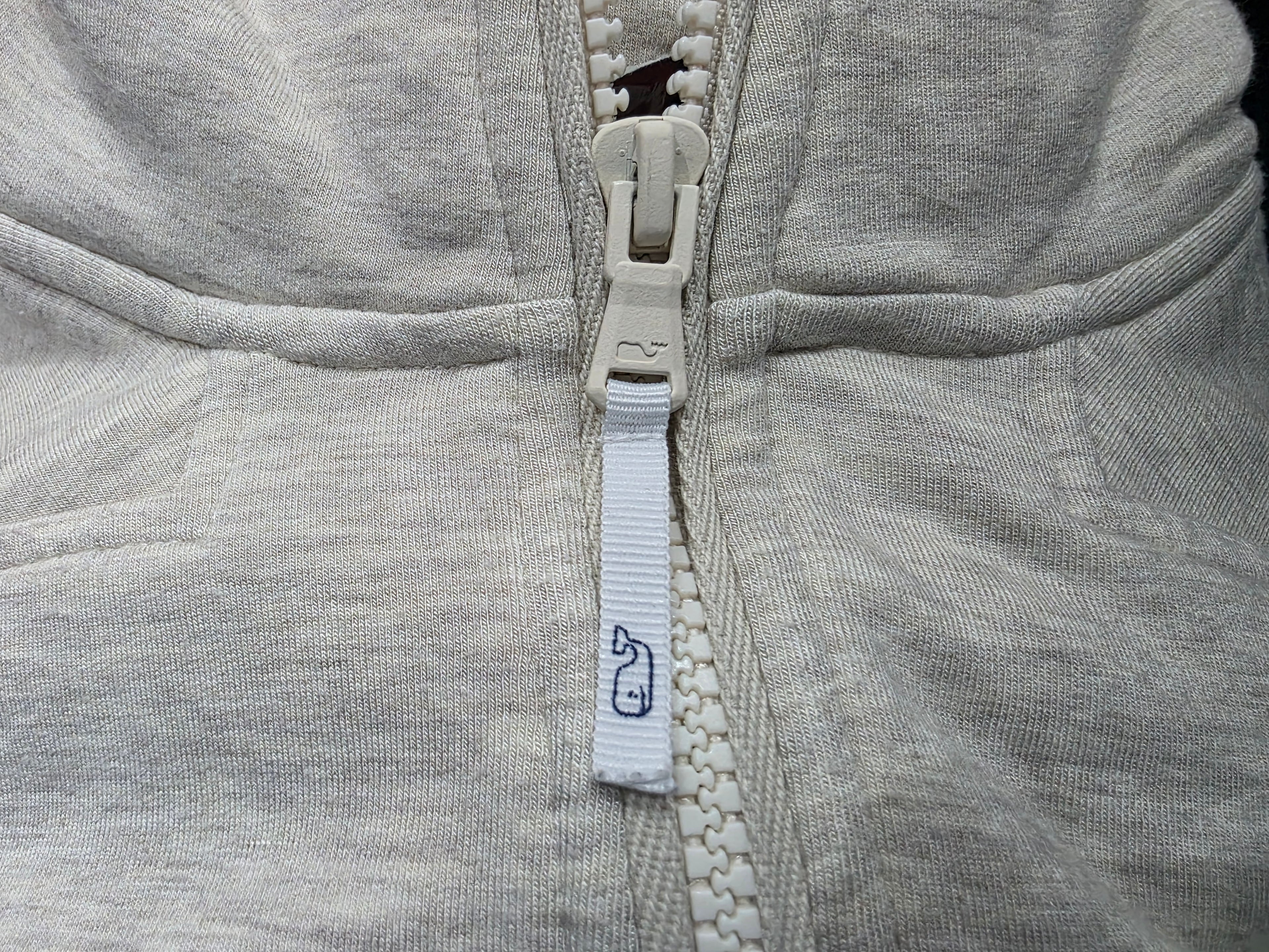 Sudadera Vineyard Vines Mujer Crema Extra Chica De Rayon