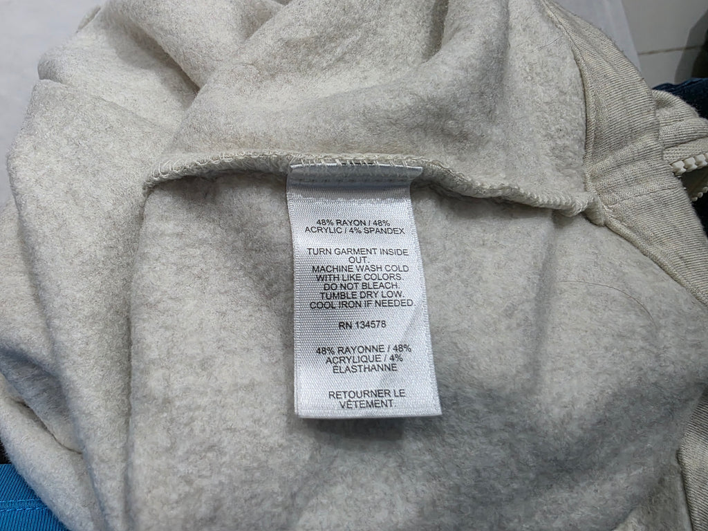 Sudadera Vineyard Vines Mujer Crema Extra Chica De Rayon