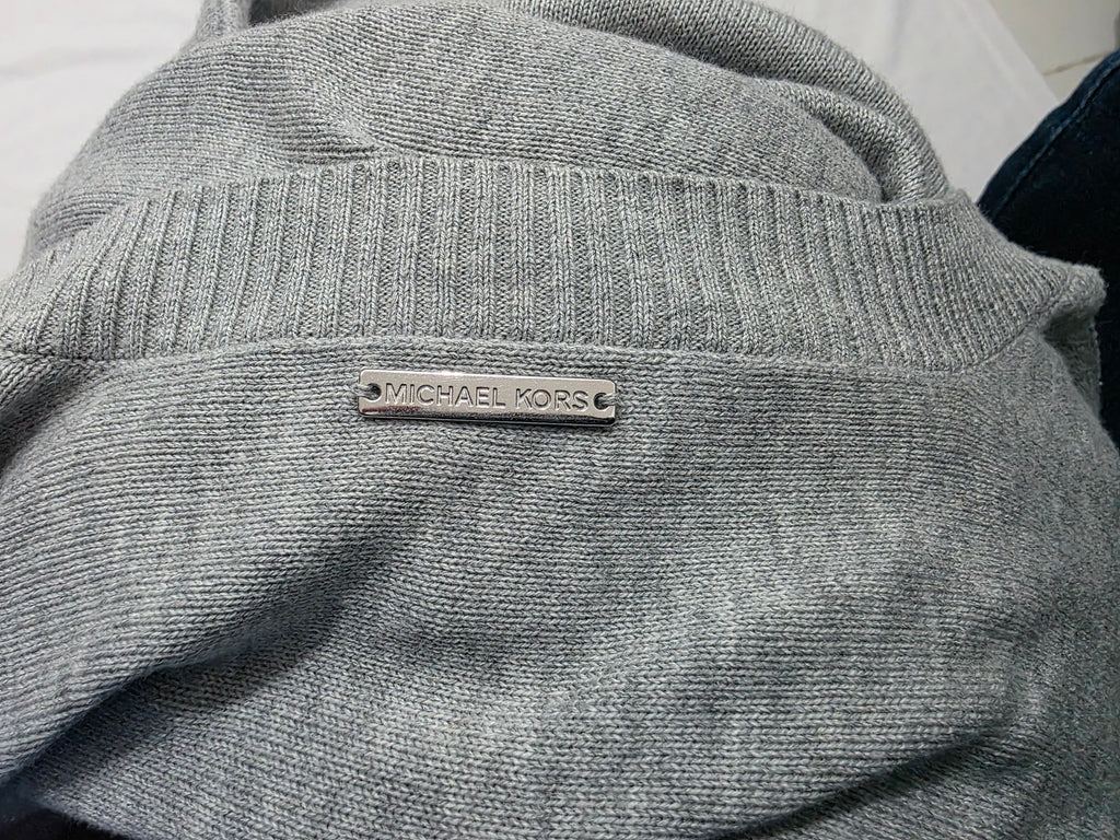Sueter Manga Corta Michael Kors Mujer Extra Chico Gris V