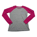 Playera Vineyard Vines Extra Chica Gris Con Rosa De Mujer