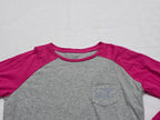Playera Vineyard Vines Extra Chica Gris Con Rosa De Mujer