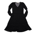 Vestido Escote Cruzado Michael Kors Mujer Extra Chico Larga