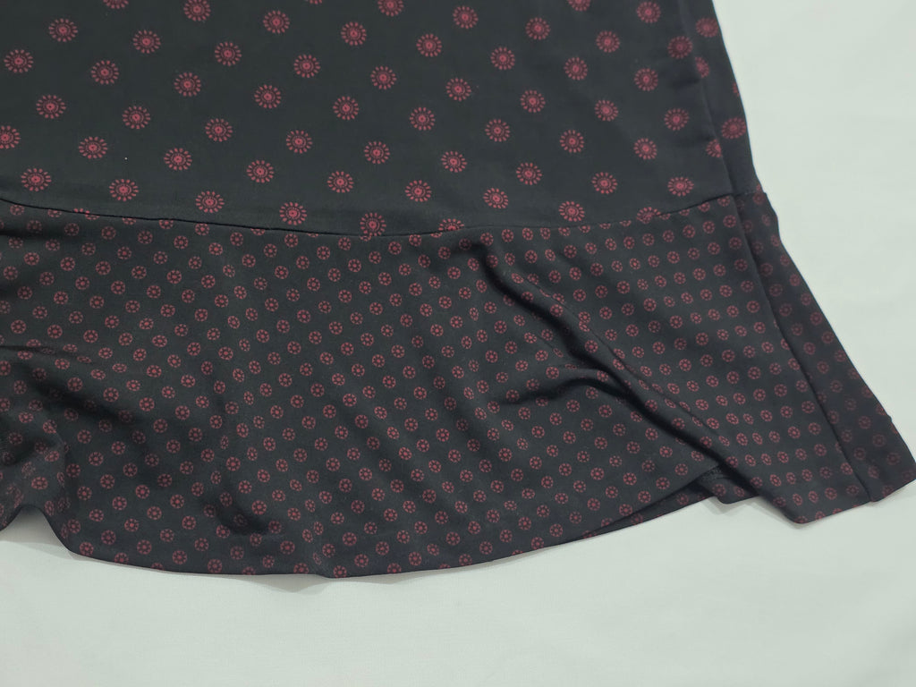 Vestido Escote Cruzado Michael Kors Mujer Extra Chico Larga