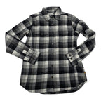 Camisa Carhart De Mujer Extra Chica 0/2 Cuadriculada Gris