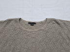Blusa Armani Exchange Mujer Extra Chica De Lino Color Cafe