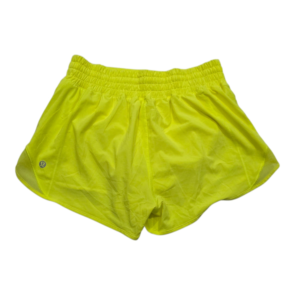 Short Lululemon Talla 6 Color Amarillo De Mujer