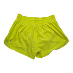 Short Lululemon Talla 6 Color Amarillo De Mujer
