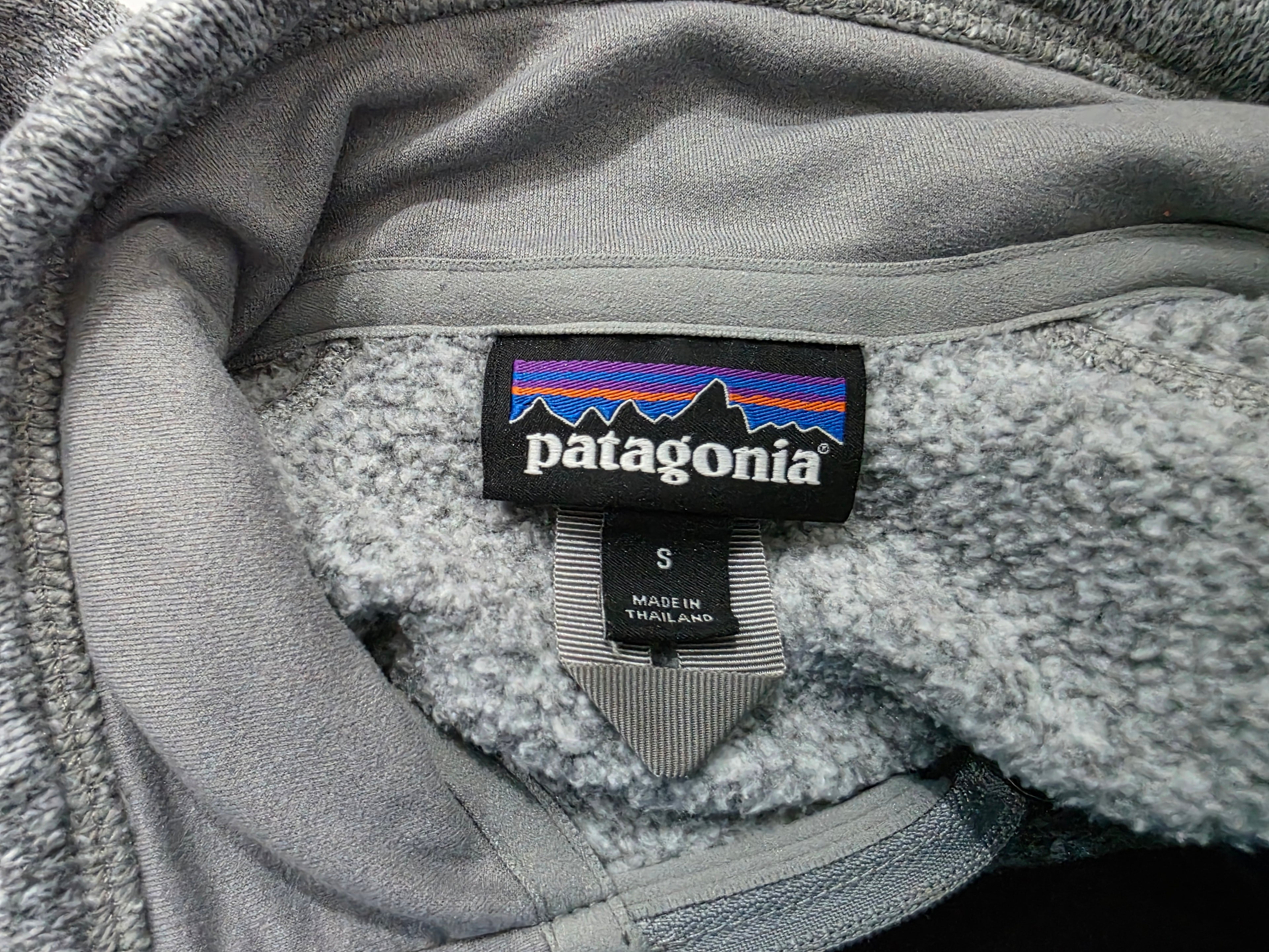 Chamarra Ligera Patagonia Mujer Chica Color Gris Jaspeado