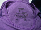 Playera Patagonia Capilene Mujer Morado Manga Larga Chica