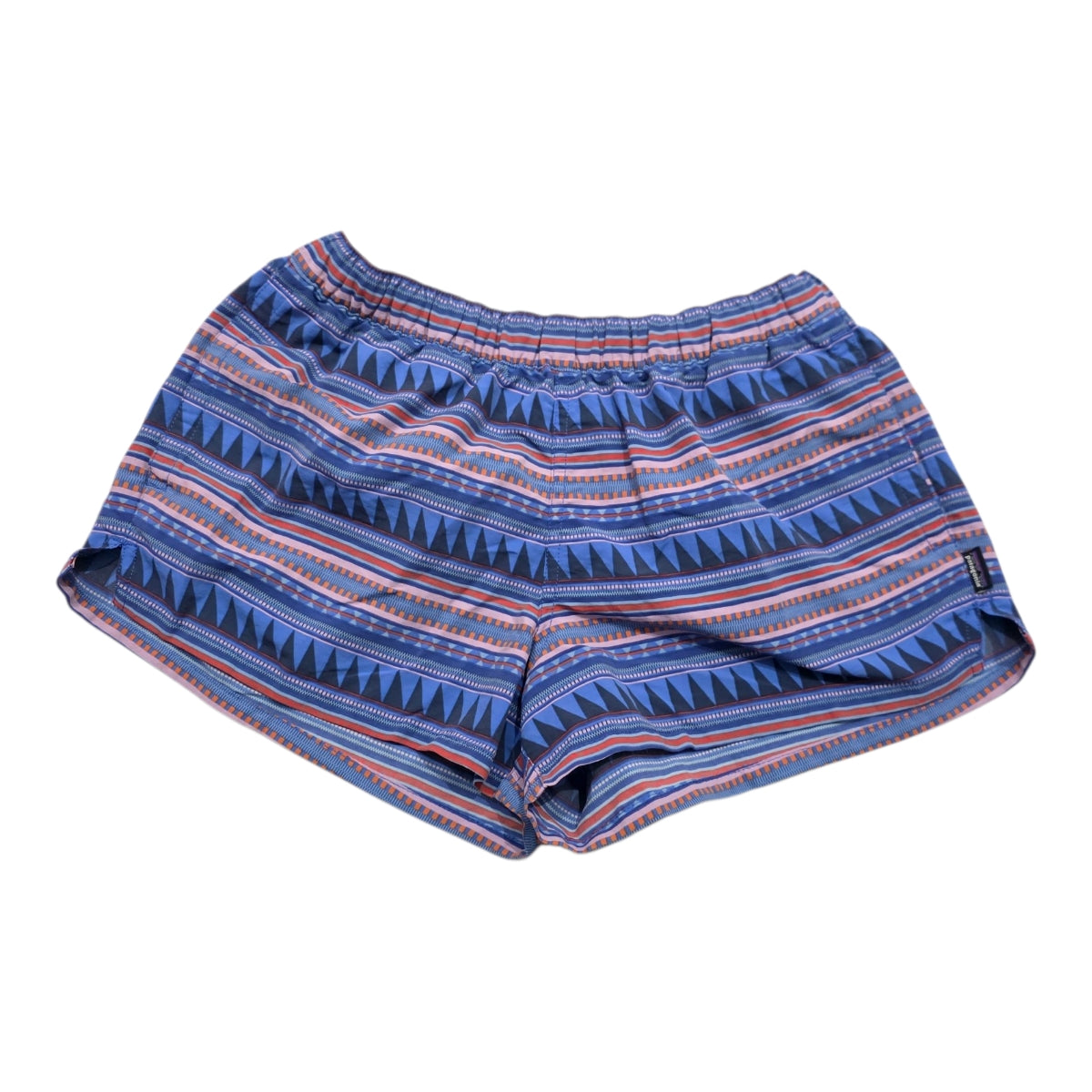 Short Patagonia De Mujer Azul Con Rojo Talla Chica