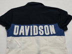 Camisola Harley Davidson Mujer Talla Chica Blanco Con Negro