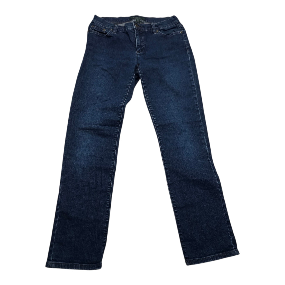 Pantalon De Mezclilla Talla 6 Ralph Lauren Petite Azul