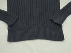Sueter Ralph Lauren De Muer Cuello Alto Negro Talla Chica