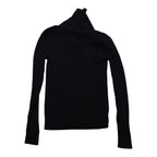 Sueter Ralph Lauren De Muer Cuello Alto Negro Talla Chica
