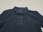Playera Cuello Polo Tommy Hilfiger Azul Mujer Chica