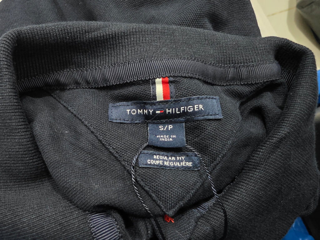 Playera Cuello Polo Tommy Hilfiger Azul Mujer Chica