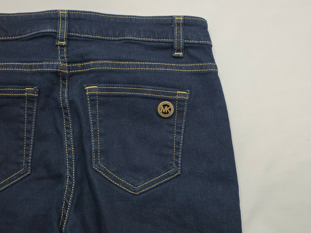 Pantalon Michael Kors De Mujer Talla 4 Mezclila Oscura