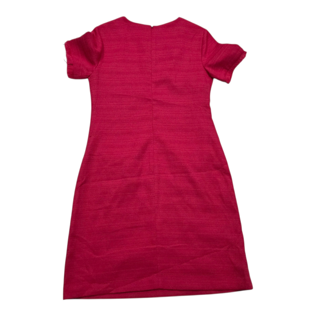 Vestido Tommy Hilfiger Manga Corta Color Fucsia Talla 4
