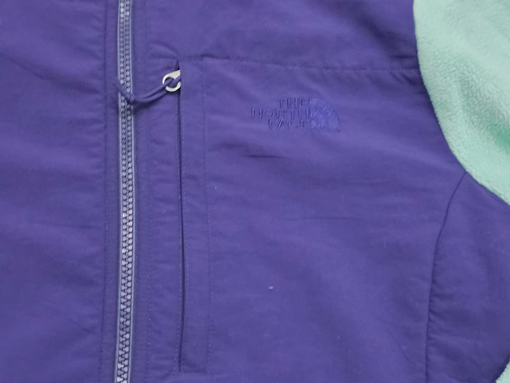 Chamarra The North Face Polartec Azul Morado Mujer Mediana