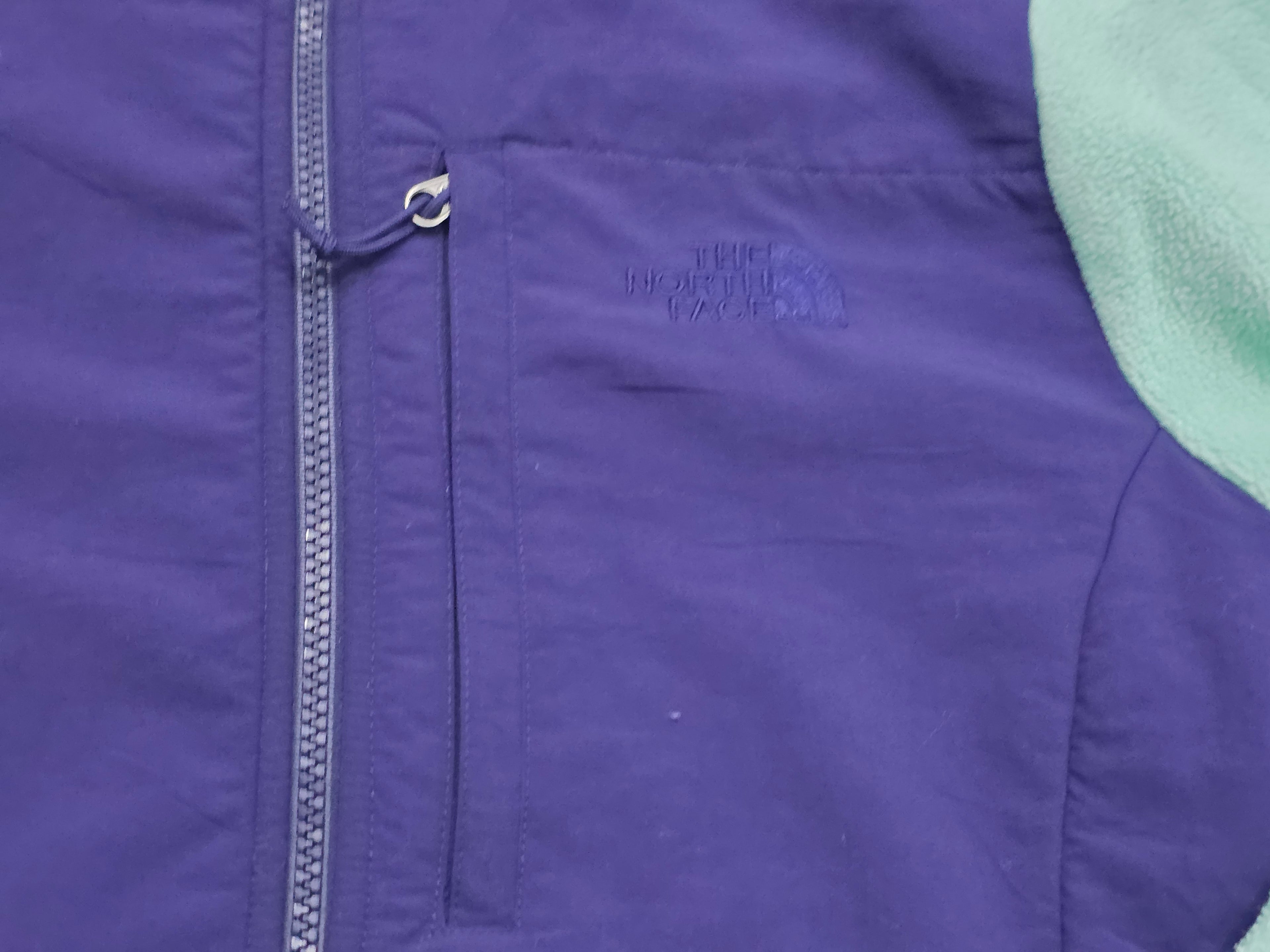 Chamarra The North Face Polartec Azul Morado Mujer Mediana