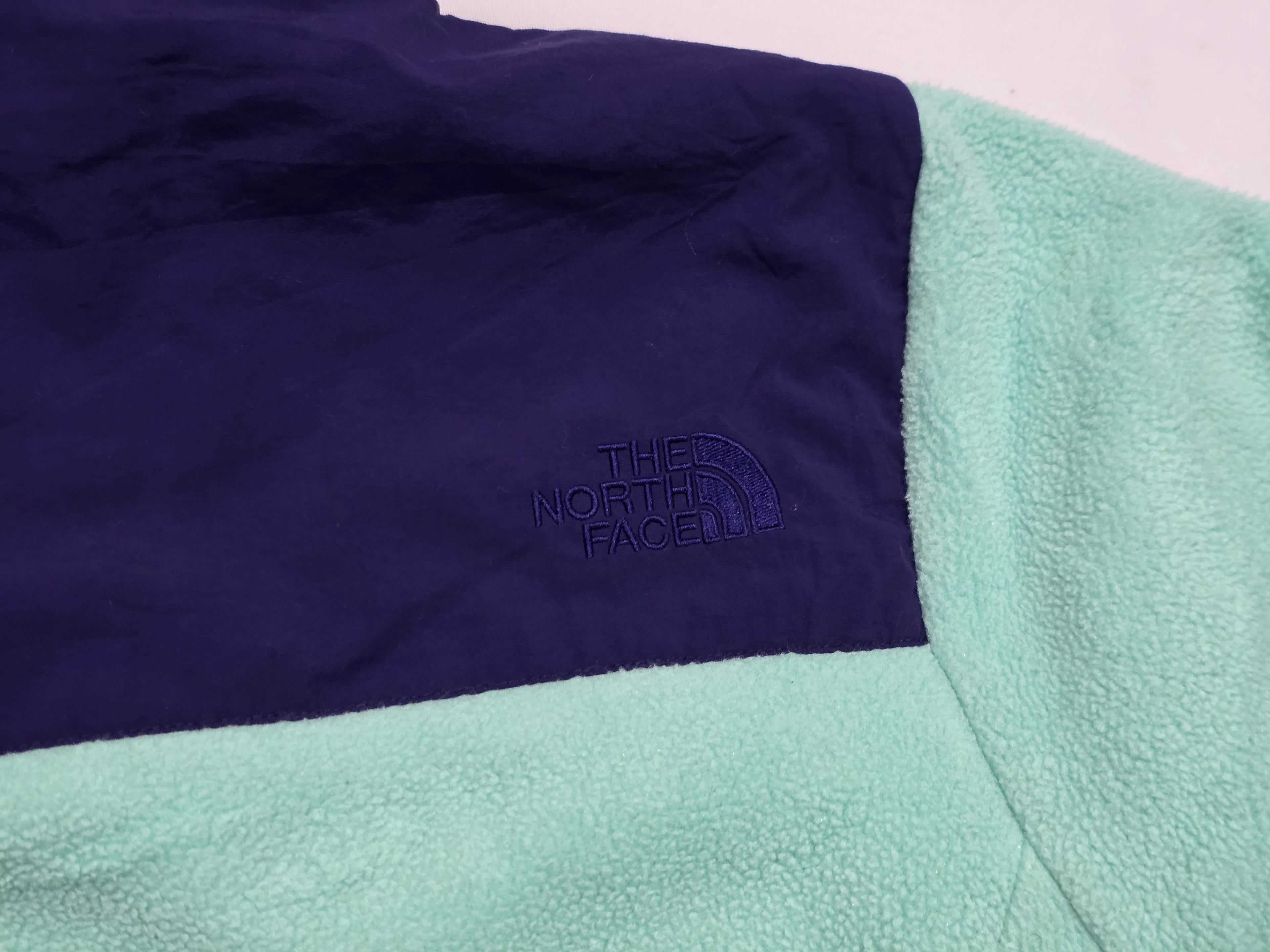 Chamarra The North Face Polartec Azul Morado Mujer Mediana