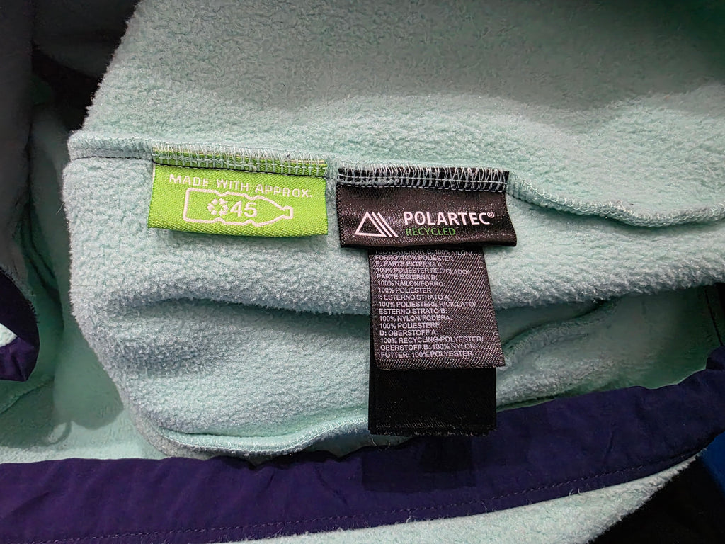 Chamarra The North Face Polartec Azul Morado Mujer Mediana