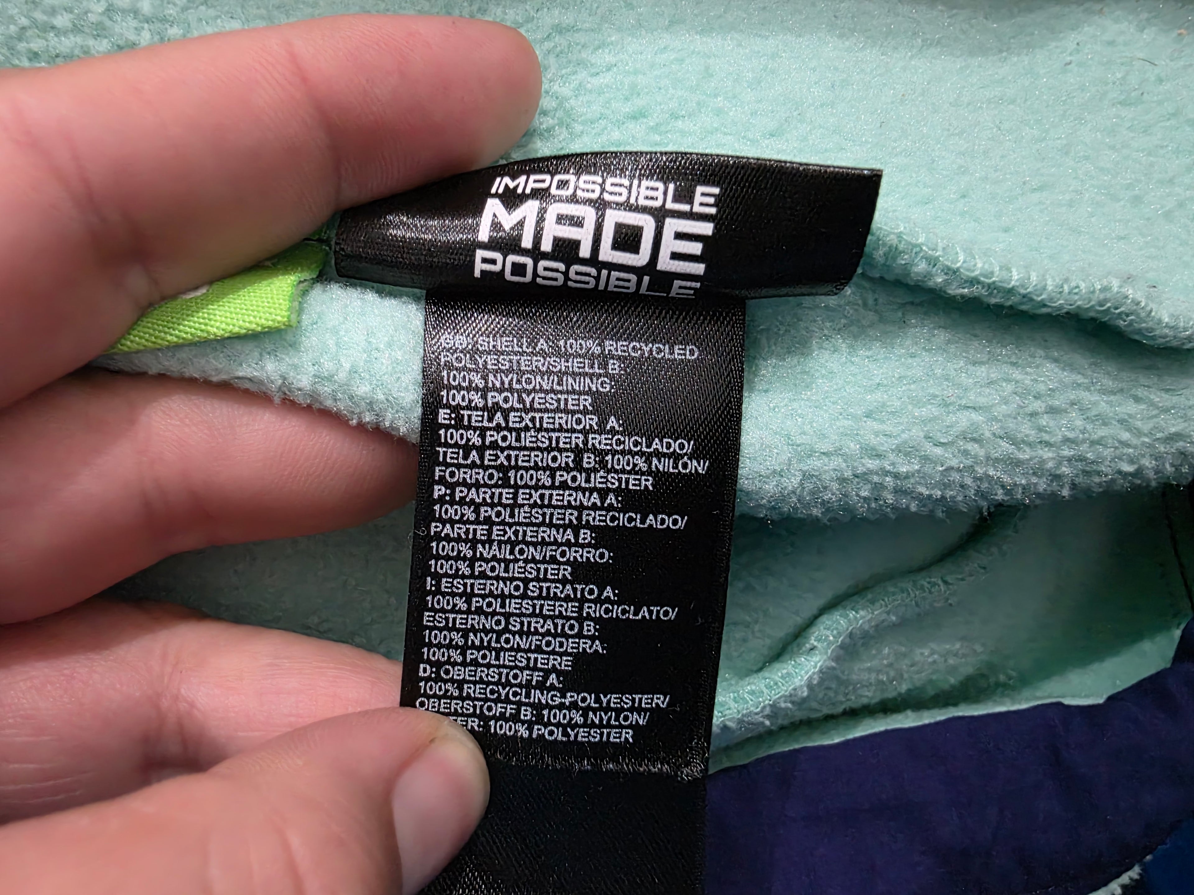 Chamarra The North Face Polartec Azul Morado Mujer Mediana