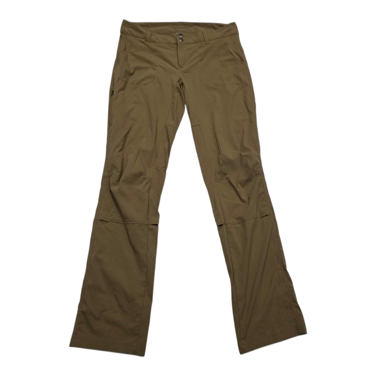 Pantalon Columbia Talla 10 Long Color Cafe Mujer Omnishade