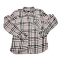 Camisa Tommy Hilfiger Mujer Mediana Color Rosa Cuadriculada