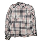 Camisa Tommy Hilfiger Mujer Mediana Color Rosa Cuadriculada