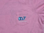 Playera Vineyard Vines Mujer Mediana Color Rosa Manga Corta