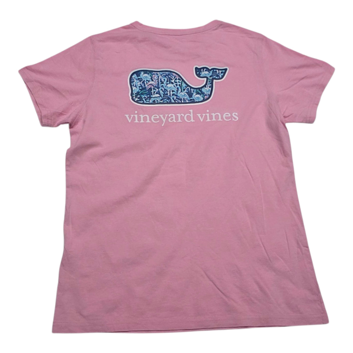 Playera Vineyard Vines Mujer Mediana Color Rosa Manga Corta