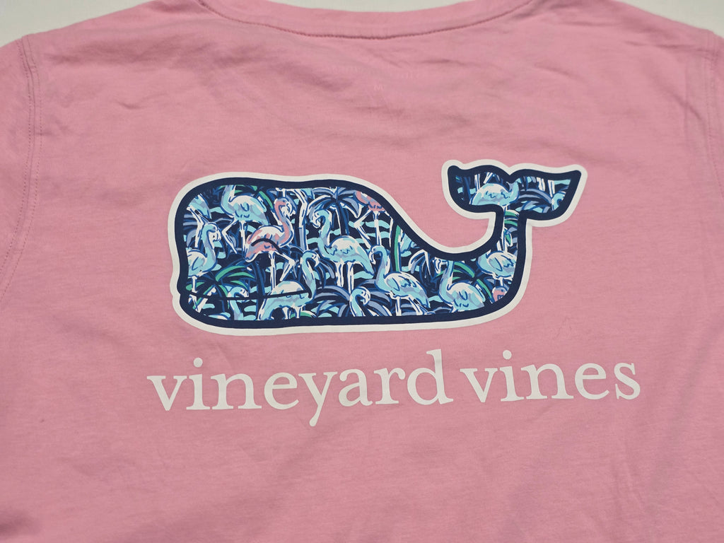 Playera Vineyard Vines Mujer Mediana Color Rosa Manga Corta
