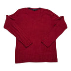 Sueter Tommy Hilfiger Mujer Mediana Color Rojo Cuello V