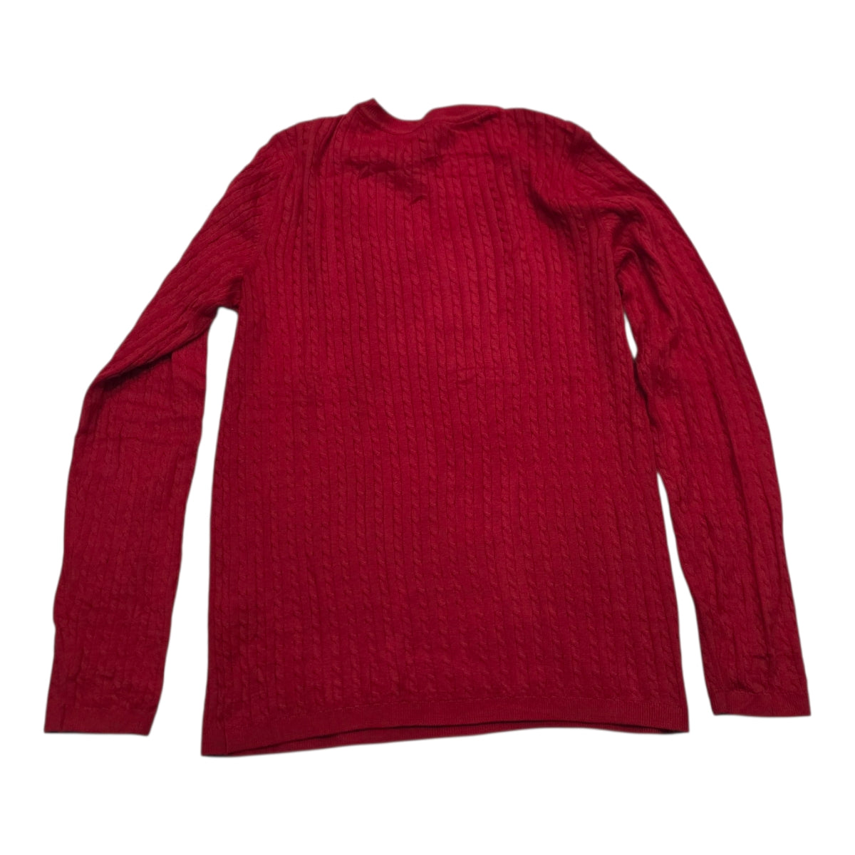 Sueter Tommy Hilfiger Mujer Mediana Color Rojo Cuello V