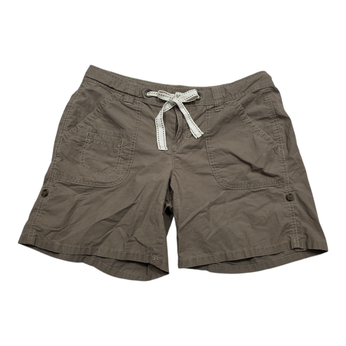 Short Tommy Hilfiger De Mujer Talla 10 Ajustable Color Cafe.