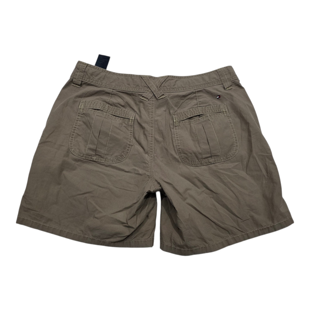 Short Tommy Hilfiger De Mujer Talla 10 Ajustable Color Cafe.