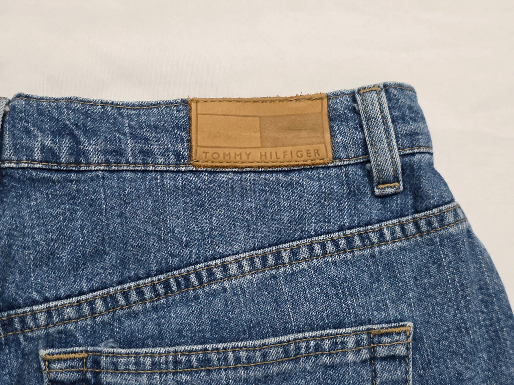 Short Tommy Hilfiger Boyfriend De Mezclilla Talla 8