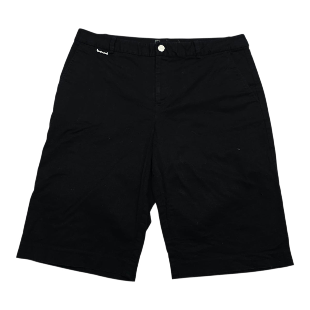 Bermuda Ralph Lauren Talla 10 De Mujer Color Negro