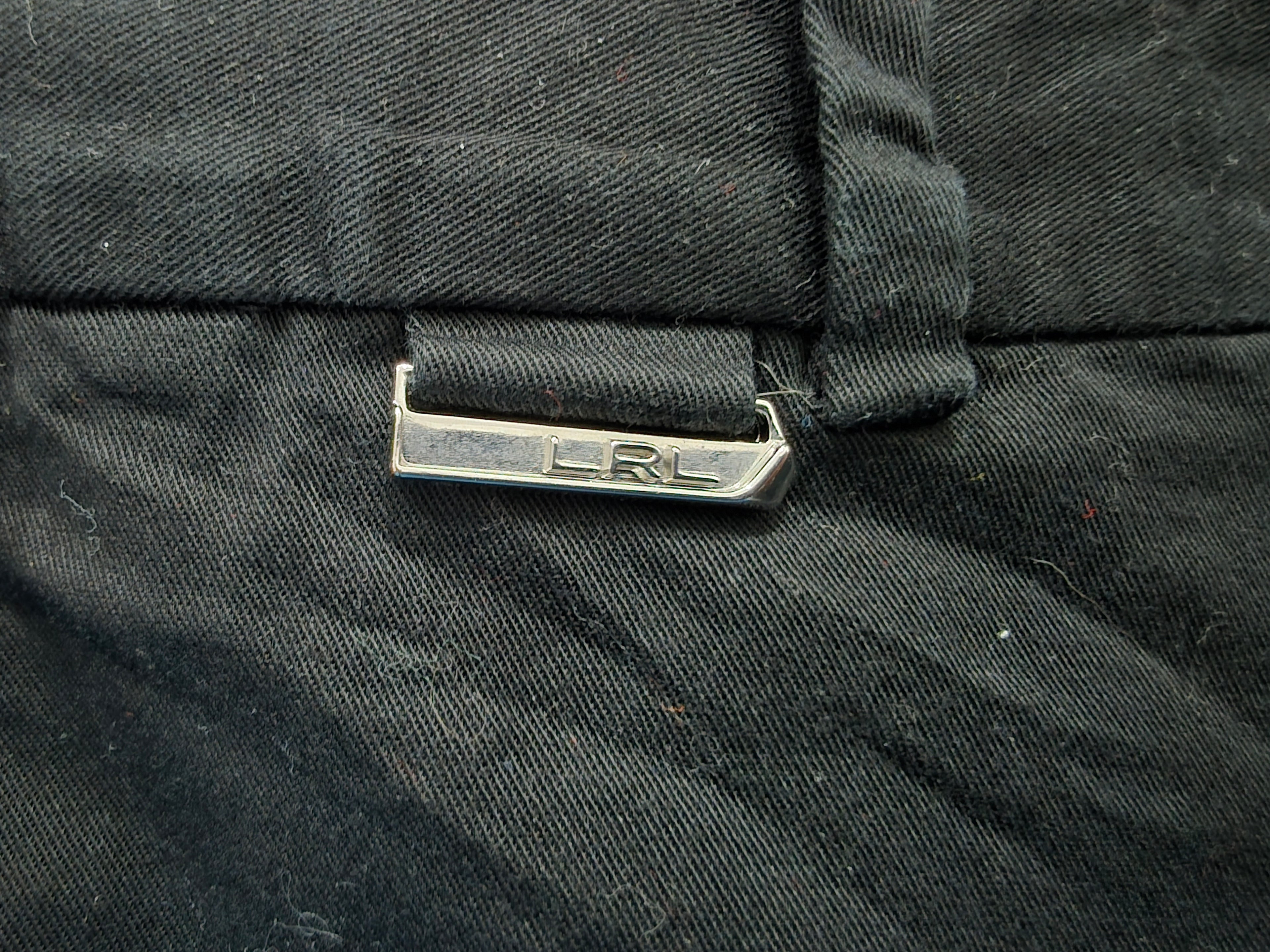 Bermuda Ralph Lauren Talla 10 De Mujer Color Negro