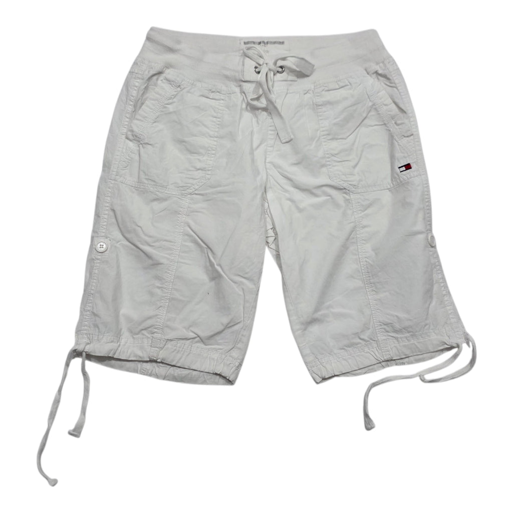 Bermuda Tommy Hilfiger Sport De Mujer Mediana Color Blanco