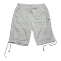 Bermuda Tommy Hilfiger Sport De Mujer Mediana Color Blanco