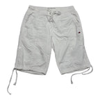 Bermuda Tommy Hilfiger Sport De Mujer Mediana Color Blanco