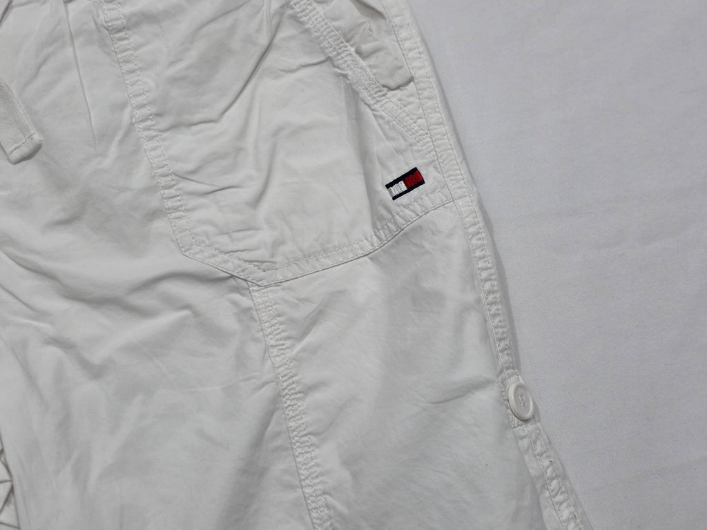 Bermuda Tommy Hilfiger Sport De Mujer Mediana Color Blanco